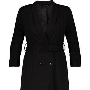 NWT Boohoo Blazer Dress Double Breast